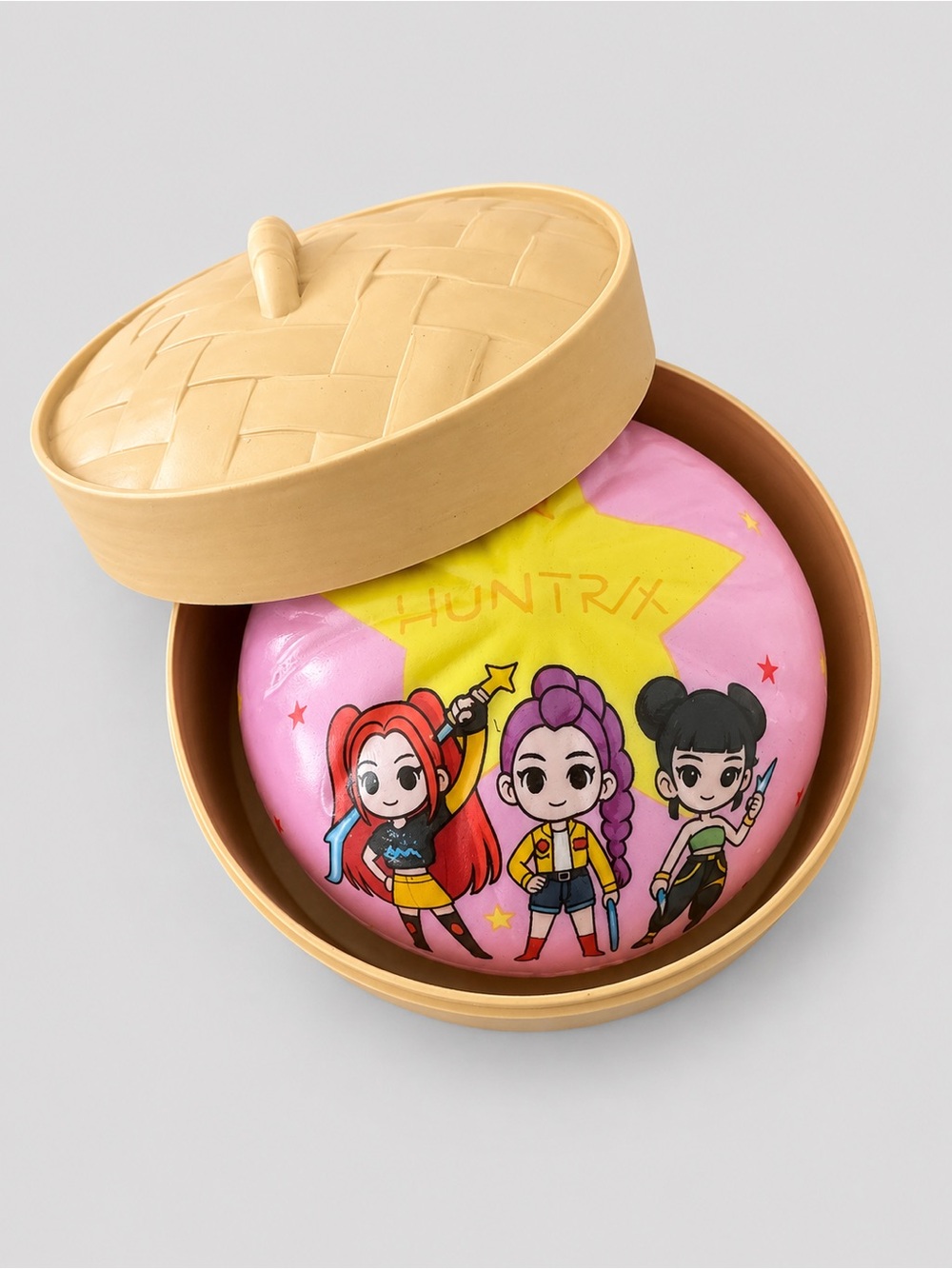 KPOP Demon Hunters Slow Rise Foam Dumpling Squishy Rumi Zoey & Mira